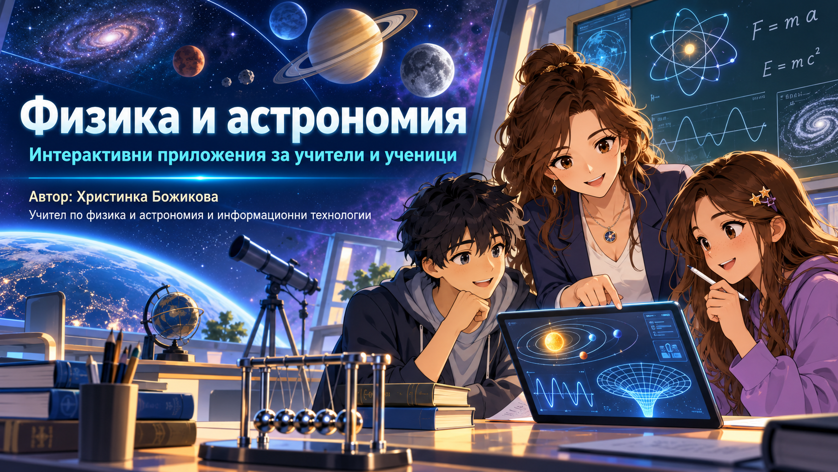 Лого Физика и астрономия
