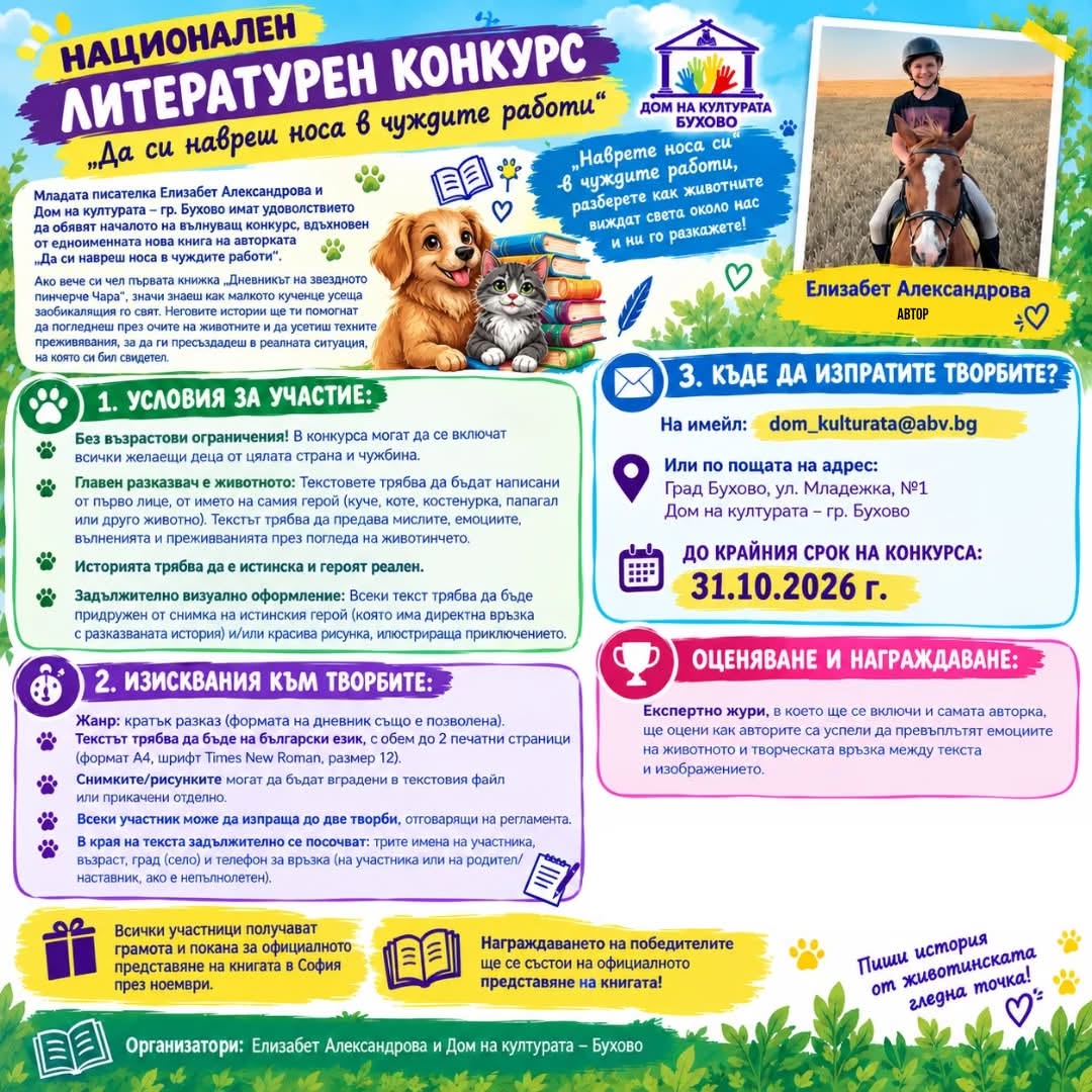 Плакат за ''Да си навреш носа в чуждите работи''
