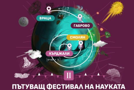 Плакат за Пътуващ фестивал на науката