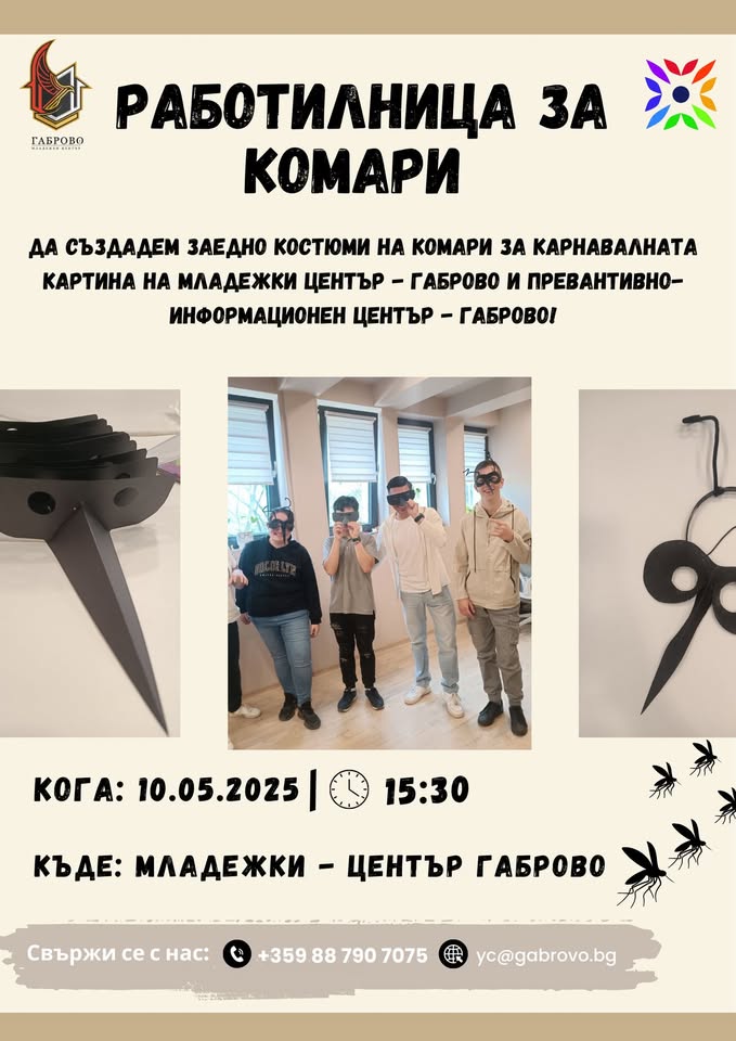 Плакат за Работилница за комари